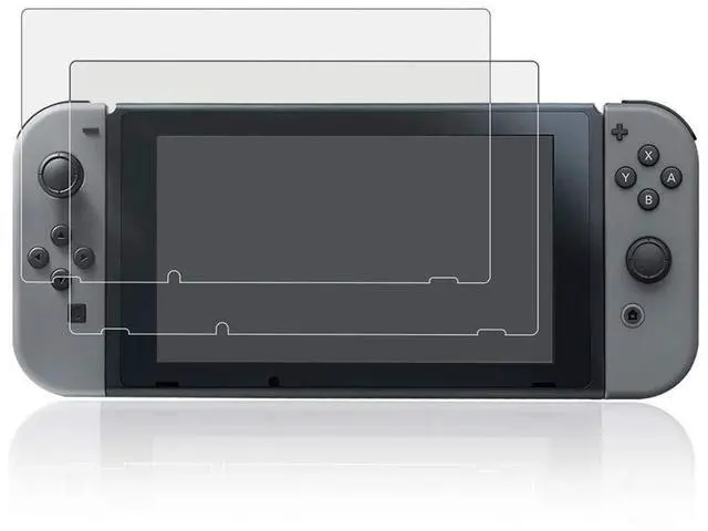 Main image of Deco Gear Tempered Glass Screen Protector for Nintendo Switch (2-Pack)