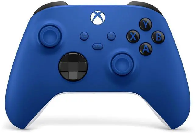 Main image of XBOX Wireless Gaming Controller | Shock Blue | Consoles, PCs, TVs, mobile, and more | Textured Grip | Wireless, Bluetooth, USB-C Connectivity