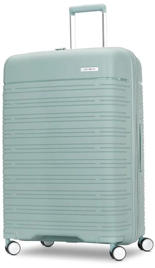 Main image of Samsonite Elevation Plus - Large Hardside Luggage - Scratch Resistant Polypropylene Shell, RightHeight Adjustable Handle, Integrated AirTag Holder, TSA Lock, WetPak Compartment - Cypress Green