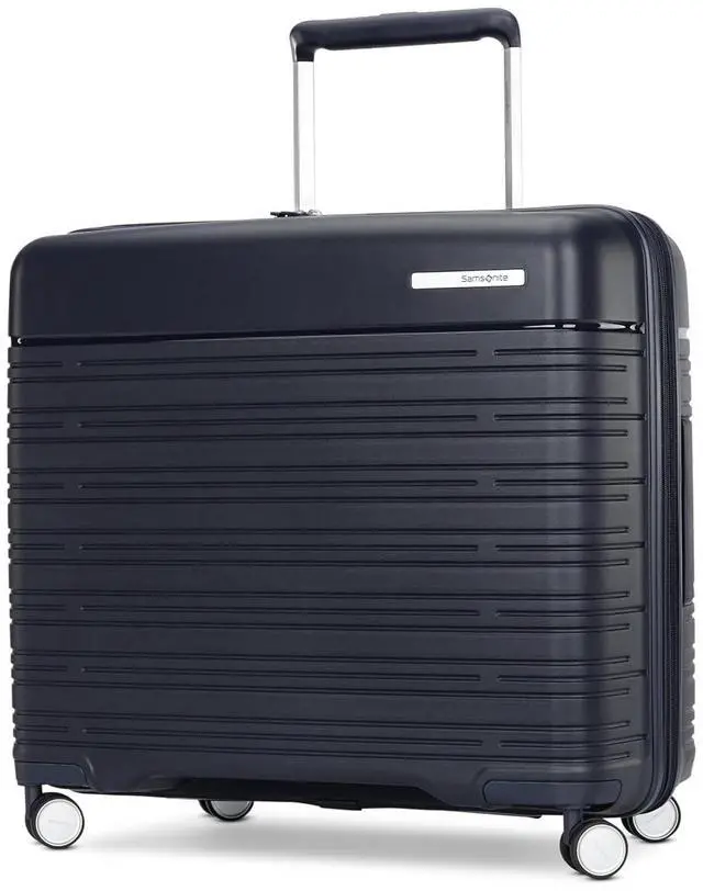 Main image of Samsonite Elevation Plus - Medium Hardside Luggage - Scratch Resistant Polypropylene Shell, RightHeight Adjustable Handle, Integrated AirTag Holder, TSA Lock, WetPak Compartment - Midnight Blue