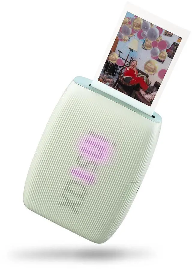 Main image of Fujifilm Instax Mini Link 3 Smartphone Printer - Sage Green | Sage, Has confetti, spotlights, sprinkles, and, Then there's the ultimate in-app photobooth