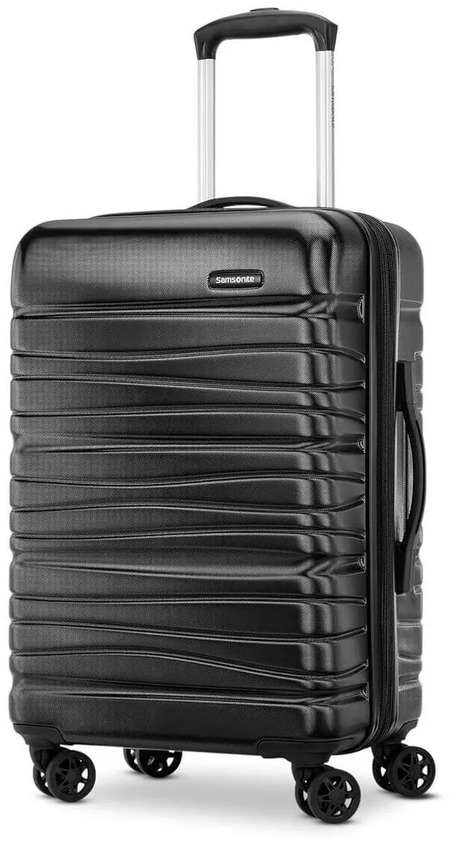 Main image of Samsonite Evolve SE Hardside Expandable Luggage with Double Spinner Wheels, Bass Black, Carry-on