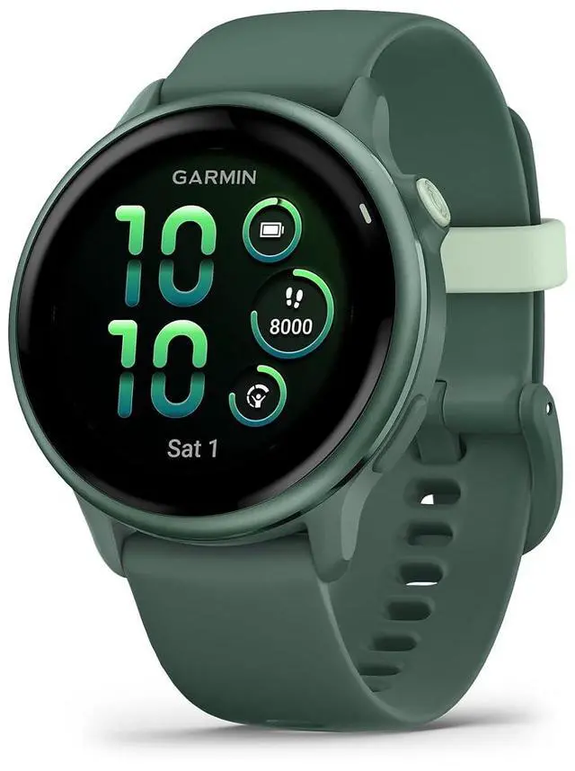 Main image of Garmin vívoactive® 6, Health & Fitness GPS Smartwatch, 42mm, Jasper Green | 24/7 Health Monitoring, Built-In Sports Apps, Sleep Coach, Body Battery Energy Monitoring, Daily Suggested Workouts