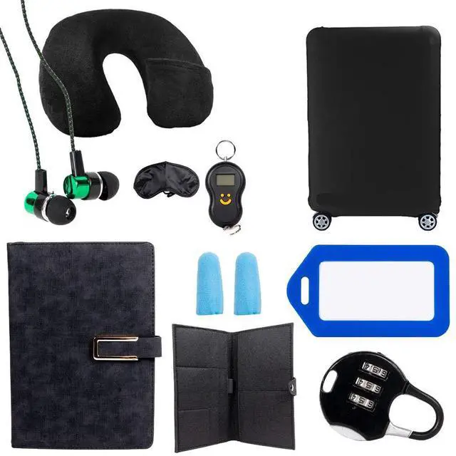Main image of Deco Gear Luggage Accessory Kit - 10 Piece Ultimate Travel Bundle