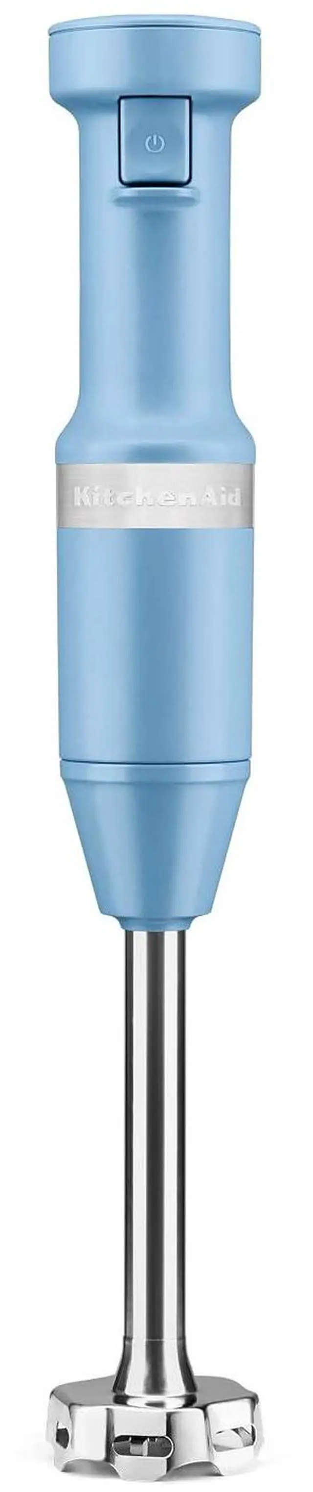 Main image of KitchenAid Variable Speed Corded Hand Blender, KHBV53, Blue Velvet | Removable 8" Blending Arm, Blending Jar with Lid, BPA-Free Material, Blends Smoothies, Shakes, Soups