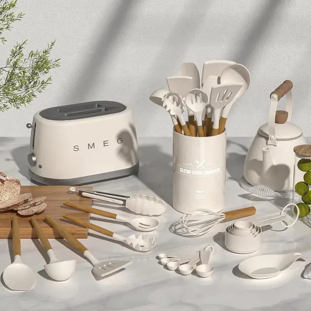 Alt view image 2 of 7 - Umite Chef Kitchen Cooking Utensils Set Mixing Bowls with Airtight Lids Set with Grater Attachments