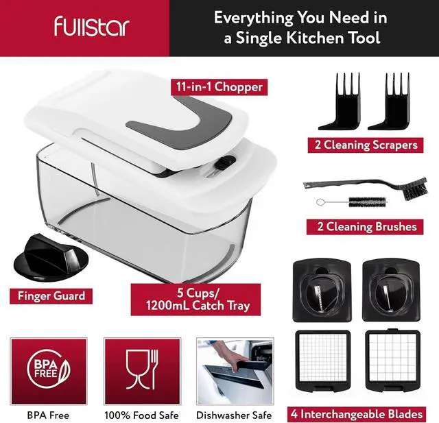 Alt view image 2 of 7 - fullstar Bundle: Chopper + Tofu Press
