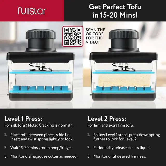 Alt view image 7 of 7 - fullstar Bundle: Chopper + Tofu Press