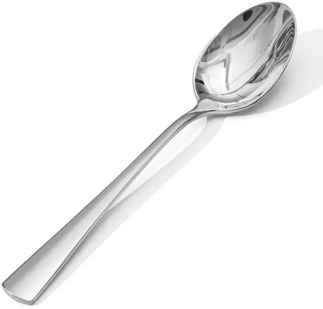 Main image of KINGSTONE 24 Piece Dinner Spoons Set, 18/10 Stainless Steel Spoons | 8.15 Inch, Food Grade, Mirror Polished, Dishwasher Safe, Rust Resistant, for Home Kitchen, Weddings, Parties & Restaurants