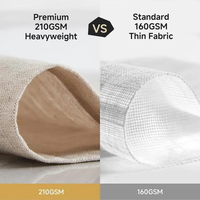 Alt view image 7 of 7 - KINGSTONE 100% French Linen Table Runner 108", 210GSM Heavyweight Artisanry, Crease-Free Scroll Packaging, 14x108 for Dinning, Wedding and Side Table, Modern Farmhouse Decor