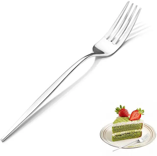 Main image of KINGSTONE 24-Piece Salad Fork Set,18/10 Stainless Steel Dessert Forks | Mirror Polished,Dishwasher Safe,7-inch,for Home Kitchen,Weddings,Restaurant and Gift