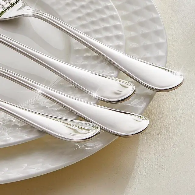 Alt view image 3 of 7 - Kingstone Salad Forks Set (7.11 inch16-Piece 18/10 Stainless Steel Small Dessert ForksMirror Polished and Dishwasher Safe for Home and Kitchen