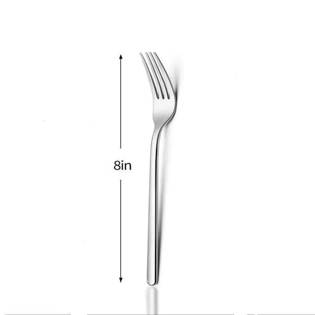 Alt view image 2 of 7 - KINGSTONE Dinner Forks Set of 16, 8-Inch 18/10 Stainless Steel Forks Cutlery Silverware Forks for Home, Kitchen & Restaurant, Dishwasher Safe (Dinner Forks Set, 16-Piece) (Pack of 2)