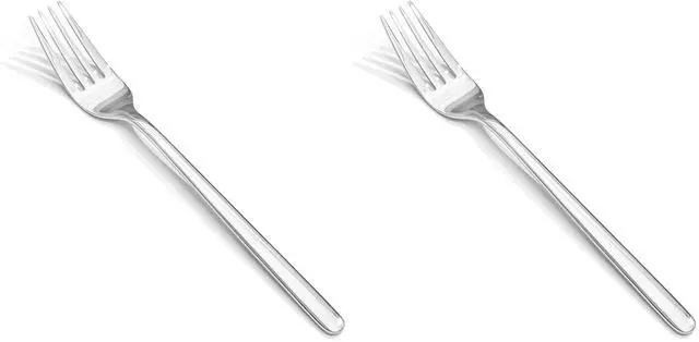 Main image of KINGSTONE Dinner Forks Set of 16, 8-Inch 18/10 Stainless Steel Forks Cutlery Silverware Forks for Home, Kitchen & Restaurant, Dishwasher Safe (Dinner Forks Set, 16-Piece) (Pack of 2)