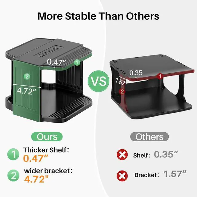 Alt view image 7 of 7 - Kitstorack 10 Tiers Stackable Shoe Rack for Closet and Front Door Entrance - Free Standing Plastic Stand, Narrow Tall Vertical Organizer for Small Spaces Storage