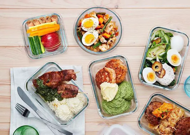 Alt view image 6 of 7 - M MCIRCO 30 Piece Extra Large Glass Food Storage Containers with Lids,Green | Glass Meal Prep Containers,Airtight Lunch Containers with Lids, Microwave, Oven, Freezer and Dishwasher Friendly, BPA Free