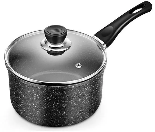 Main image of MCIRCO 3QT SaucePan with Lid, Non Stick Small Cooking Pot with Handle