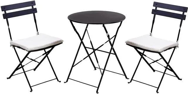 Main image of Grand patio 3pc Bistro Set (Black)
