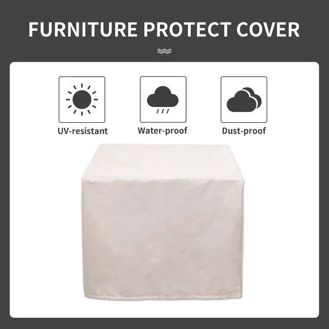 Alt view image 7 of 7 - Outdoor Propane Fire Pit, 30 Inch PE Wicker Patio Firepit Table with Fire Glass for Outside Parties and Gatherings on Garden Backyard Porch