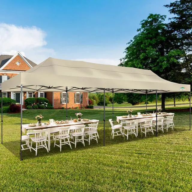 Alt view image 2 of 7 - 10x30 Heavy Duty Pop up Canopy Tent with Sidewalls Commercial Tent