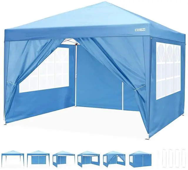 Main image of 10'x10' Outdoor Canopy Tent,Light Blue