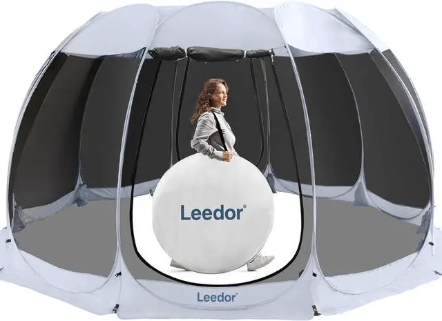 Main image of Pop Up Gazebo 15x15ft with Sidewalls (Black)
