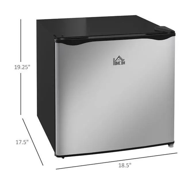 Alt view image 7 of 7 - Mini Freezer Countertop Compact Upright Freezer 1.1 Cu.Ft Silver | Removable Shelves, Reversible Door, Tabletop, Home, Dorm, Apartment, Office