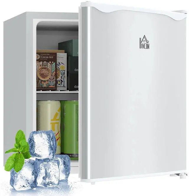 Main image of Mini Freezer Countertop Compact Upright Freezer 1.1 Cu.Ft White | Removable Shelves, Reversible Door, Tabletop, Home, Dorm, Apartment, Office