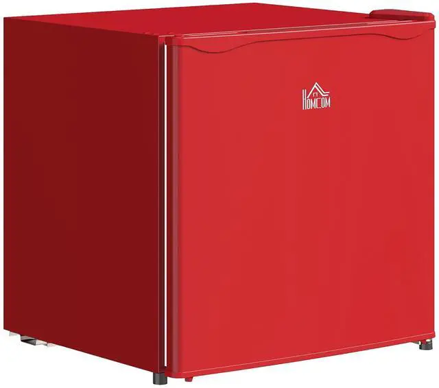 Main image of Mini Freezer Countertop Compact Upright Freezer 1.1 Cu.Ft Red | Removable Shelves, Reversible Door, Tabletop, Home, Dorm, Apartment, Office