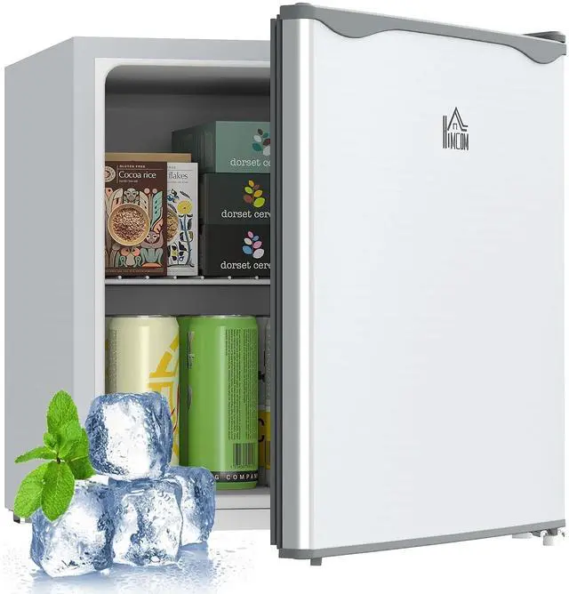 Main image of Mini Freezer Countertop Compact Upright Freezer 1.1 Cu.Ft Gray | Removable Shelves, Reversible Door, Tabletop, Home, Dorm, Apartment, Office
