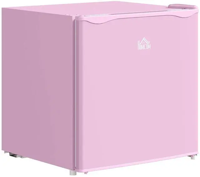 Main image of Mini Freezer Countertop Compact Upright Freezer 1.1 Cu.Ft Pink | Removable Shelves, Reversible Door, Tabletop, Home, Dorm, Apartment, Office
