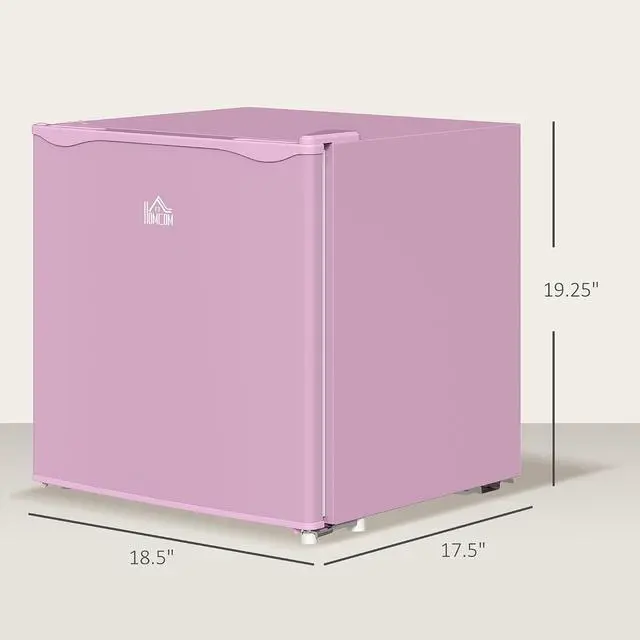 Alt view image 7 of 7 - Mini Freezer Countertop Compact Upright Freezer 1.1 Cu.Ft Pink | Removable Shelves, Reversible Door, Tabletop, Home, Dorm, Apartment, Office