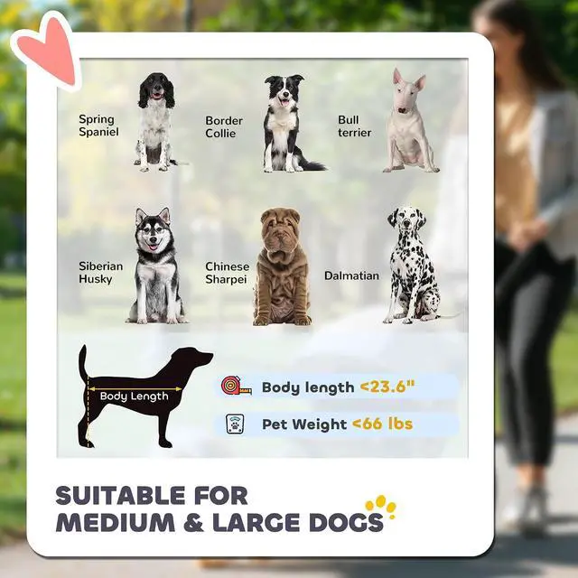Alt view image 4 of 7 - PawHut Dog Stroller One-Click Foldable Pet Cat Stroller with Storage Black | for Large Medium Small Dogs up to 66 Lbs. 23.5" in Body Length, Shock Absorption Wheels, Mesh Window, Safety Leash