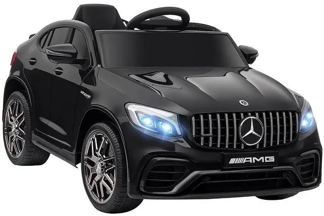 Main image of 12V Toddler Ride On Car Mercedes Benz AMG GLC63S Coupe 2 Speed Black | Remote Control, Electric Car, MP3 Player, Light, Horn, Songs, Suspension