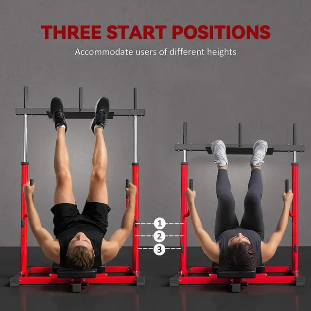 Alt view image 3 of 7 - Vertical Leg Press Machine, 660LBS Capacity, Leg Strength Training Machine with Adjustable Leg, Back, and Head Positions for Home Gym, 1" Standard Plate Compatible