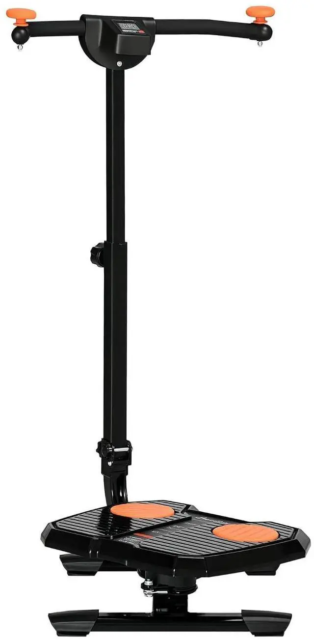 Main image of Foldable Ab Twister Board Screen Twist Shape Abs Trainer | Showing Time, Calories, Waist Trimming, Women Men, Core Fitness Training, Ab Butt Workout