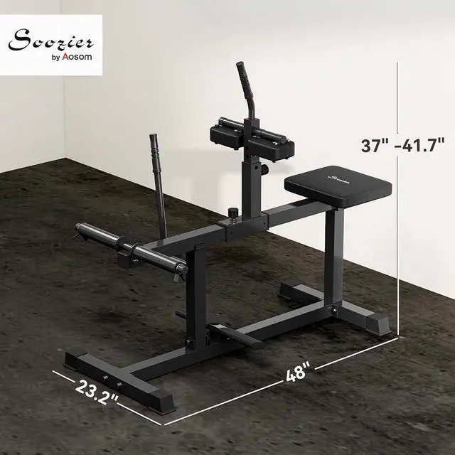 Alt view image 7 of 7 - Seated Calf Raise Machine for Home Gym Waist Arm Training | Adjustable Calf Machine Leg Extension