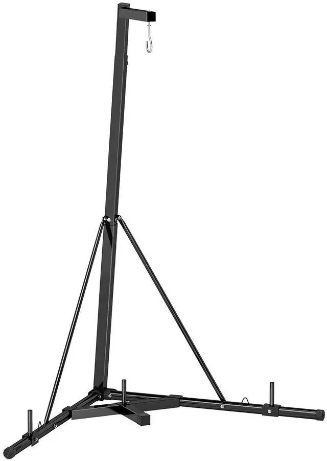 Main image of Foldable Punch Bag Stand Height Adjustable | Weighted Base, Freestanding, Punching Stand Only, Home Gym