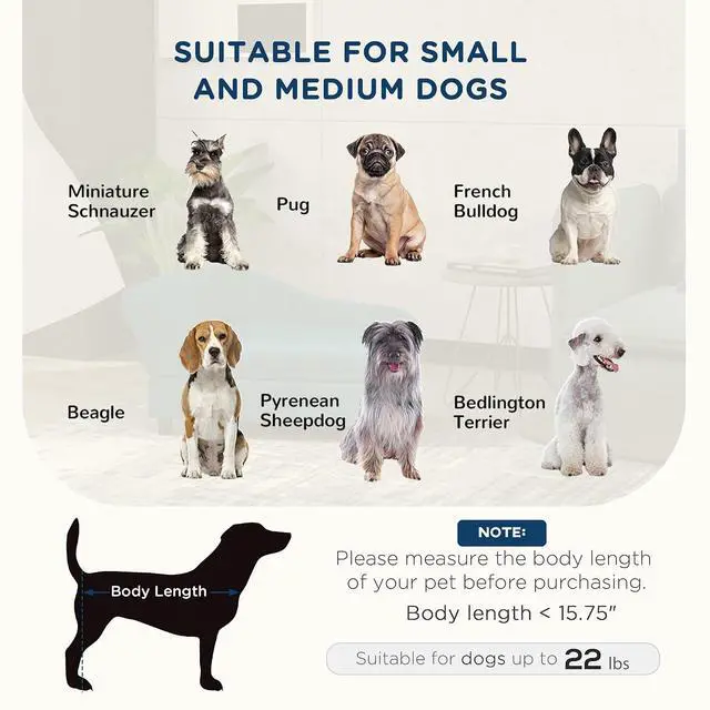 Alt view image 3 of 7 - PawHut Pet Sofa, Dog Couch, Elevated Pet Bed for Small Dogs, with Hidden Storage, Soft Tufted Cushion, Dark Blue | Elevated Pet Bed, Soft Tufted Cushion