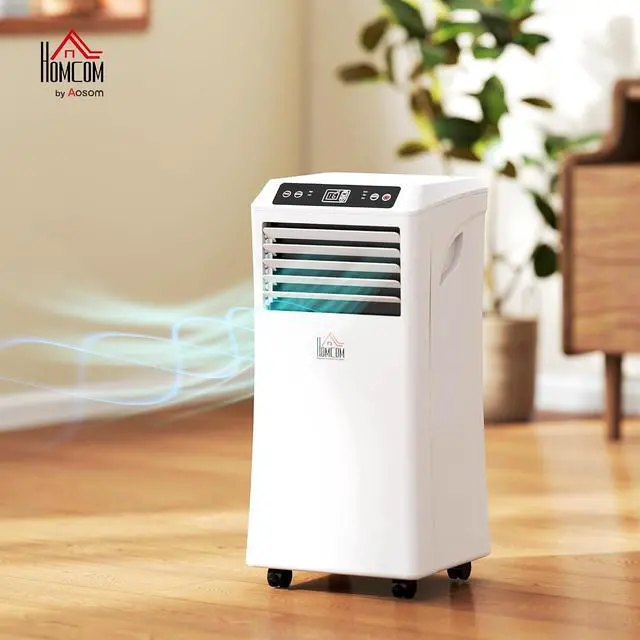 Alt view image 2 of 7 - 10000 BTU Portable Air Conditioner 4-in-1 for 441 Sq. Ft. White