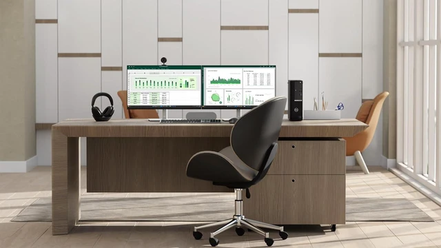 Alt view image 6 of 6 - OptiPlex 7020 Desktop SFF Plus, Core i9-12900K, 64GB DDR5 RAM, 4TB NVMe SSD, Type-C, AX WiFi, Bluetooth, DisplayPort, HDMI, 7000 Small Form Factor Business Computer, Windows 11 Pro, Black