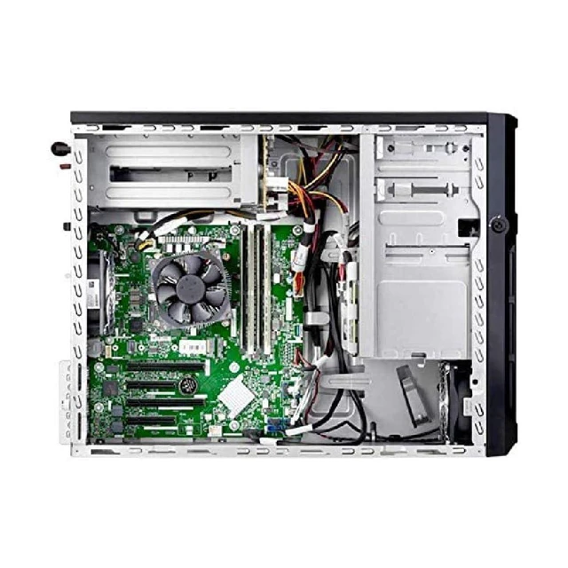 Alt view image 4 of 4 - Packard Enterprise ProLiant ML30 Gen10 Plus Tower Server, Xeon E-2314 4-Core 2.8GHz, 64GB DDR4 Memory, 16TB HDD Storage, RAID, iLO, Server 2022 Standard