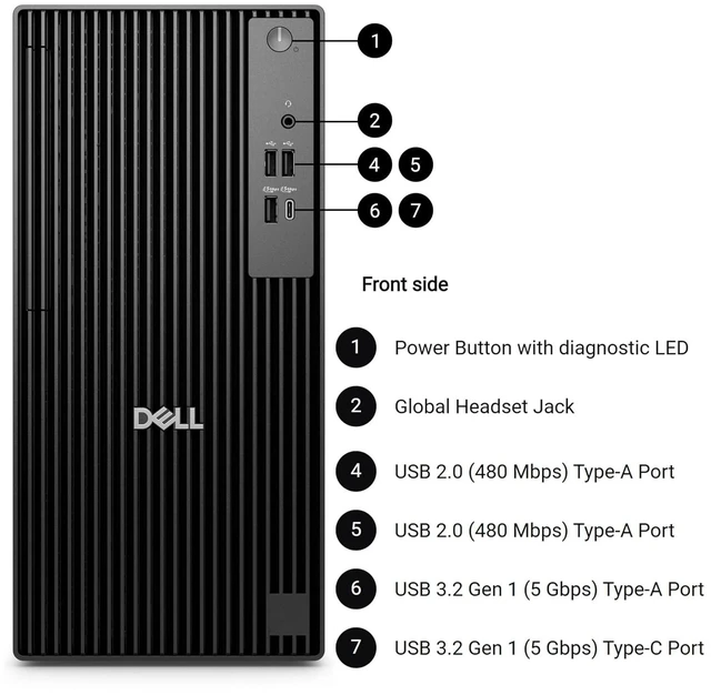 Alt view image 3 of 7 - Pro Tower Desktop Computers, 20-Core i7-14700, 16GB RAM, 1TB SSD