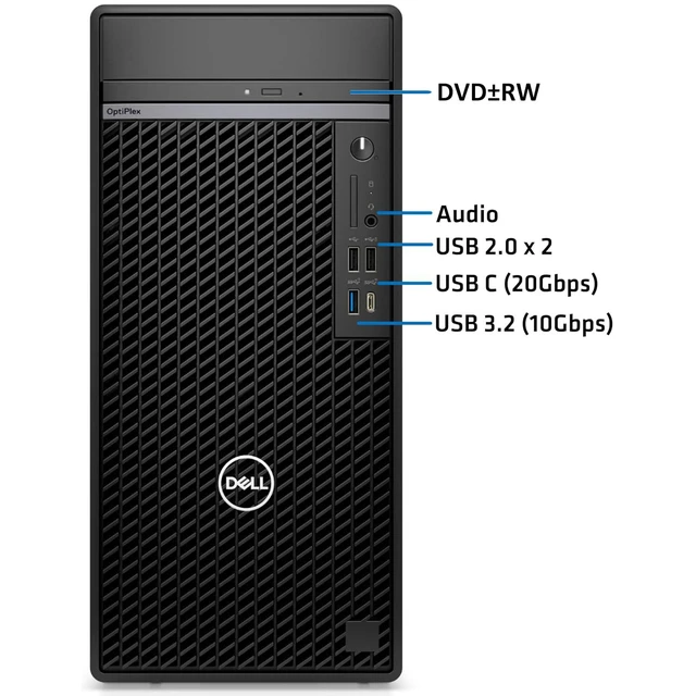 Alt view image 4 of 7 - OptiPlex 7020 Plus 7000 Tower Business Desktop Computer, 14th Gen 20-Core i7-14700 up to 5.4GHz, 64GB DDR5 RAM, 4TB PCIe SSD, DVDRW, WiFi, RJ-45, 3 DisplayPorts, Windows 11 Pro