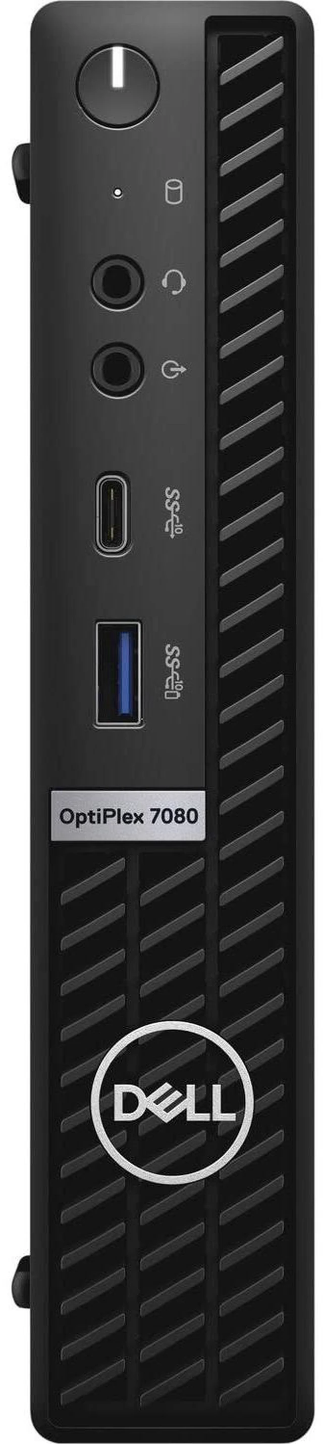Alt view image 7 of 7 - OptiPlex 7000 Micro Form Factor Mini Business Desktop, Core i5-10500T Processor, 16GB RAM, 512GB PCIe SSD, HDMI, 2X DisplayPort, USB Type-C, RJ45, Wi-Fi 6, Windows 11 Pro, Black