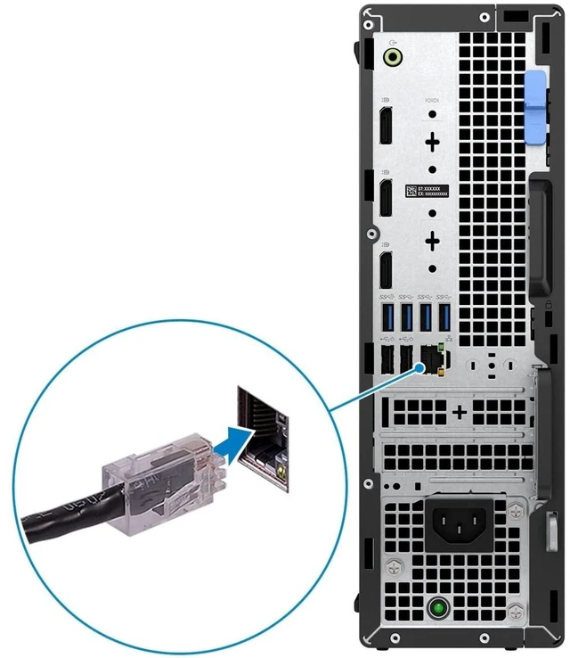 Alt view image 3 of 7 - OptiPlex 7000 Desktop Computer - Core i7 12th Gen i7-12700 Dodeca-core (12 Core) 2.10 GHz - 32 GB RAM DDR4 SDRAM - 512 GB M.2 PCI Express NVMe 3.0 x4 SSD - Small Form Factor - Black