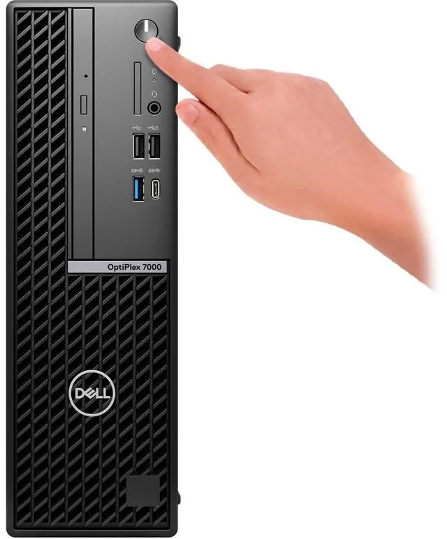 Alt view image 6 of 7 - OptiPlex 7000 Desktop Computer - Core i7 12th Gen i7-12700 Dodeca-core (12 Core) 2.10 GHz - 32 GB RAM DDR4 SDRAM - 512 GB M.2 PCI Express NVMe 3.0 x4 SSD - Small Form Factor - Black