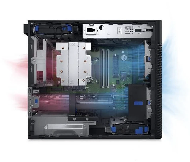 Alt view image 7 of 7 - Precision 3660 Tower Computer, i9-13900 24-Core, 64GB RAM, 2TB NVMe SSD, RTX A4000 16GB DDR6, Display Port, HDMI, Wi-Fi, Bluetooth - Windows 11 Pro, Black Desktop