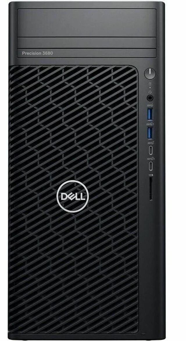 Alt view image 4 of 5 - Precision 3000 3680 Workstation - Core i7 14th Gen i7-14700 - 16 GB - 512 GB SSD - Tower - Black