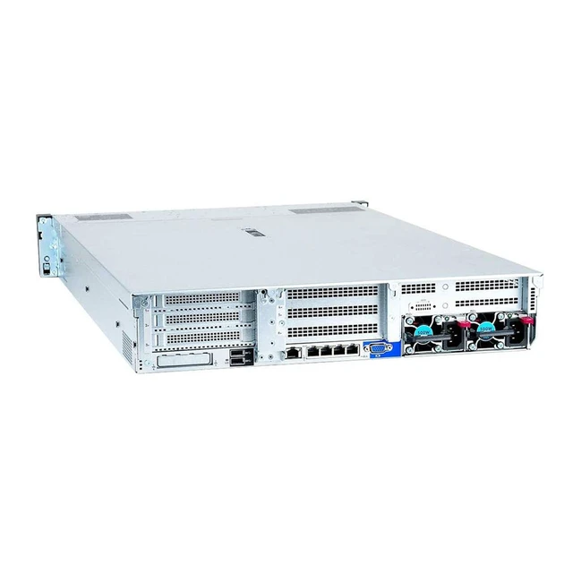 Alt view image 4 of 6 - ProLiant DL380 Gen10 2U Rack Server Bundle with Dual Xeon 6148 2.40 GHz, 256GB DDR4 Memory, 7.68TB Enterprise SSD Storage, RAID, Dual Power, iLO, Rail Kit, Server 2022 Standard